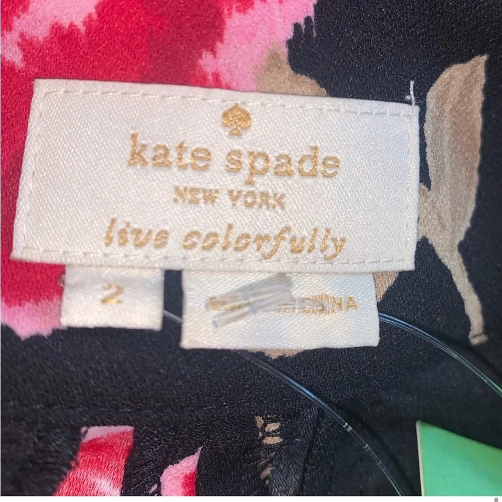 KATE SPADE: NWT Hazy Rose Crepe Pant - Size 2